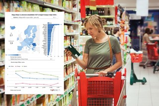Inflacja w Europie. Jak wypadła Polska? Nowe dane Eurostatu [MAPA]