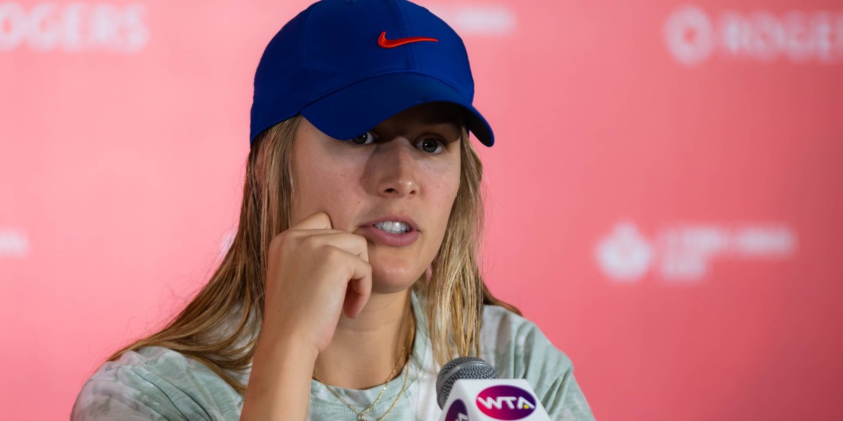 Eugenie Bouchard tłumaczy się z roznegliżowanych zdjęć. 