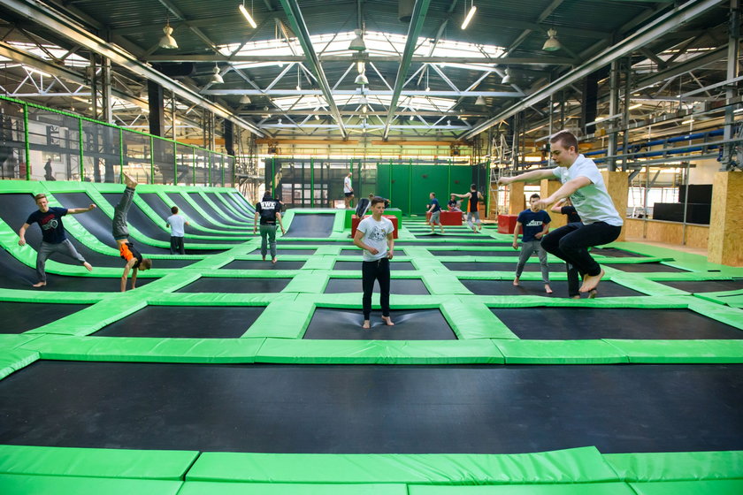 To będzie największy park trampolin