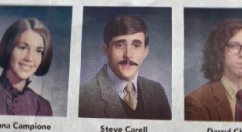 Honda's Super Bowl ad features the high school yearbook photos of celebrities like Steve Carell.