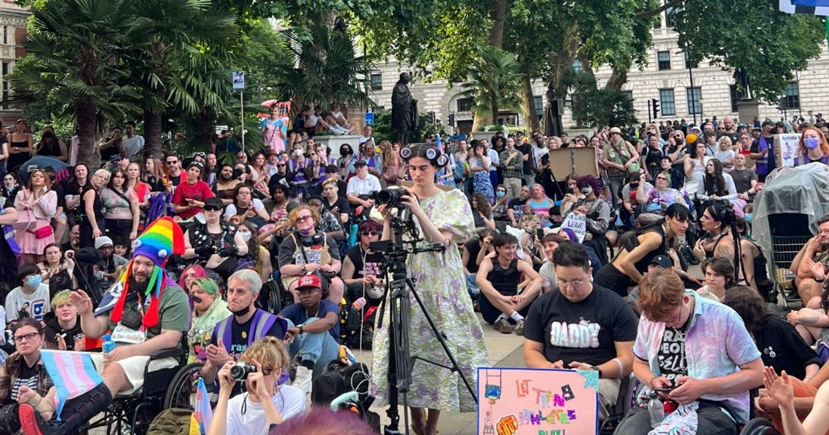 Record 100,000 people attend London Trans Pride, organisers say