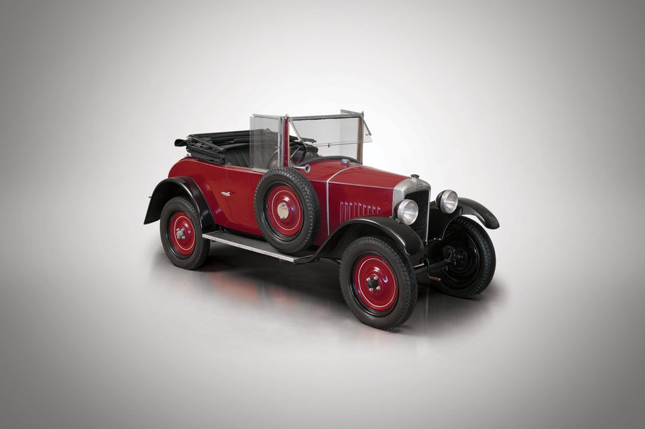 In France, Peugeot was also making cars that were increasingly accessible, like this 1925 Type 172 BC "5 CV."