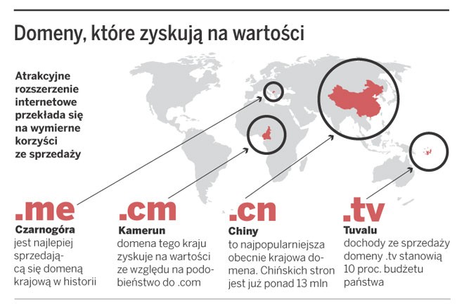 Domeny, które zyskują na wartości