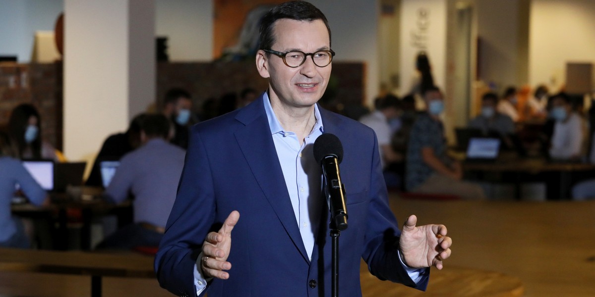 Premier Mateusz Morawiecki