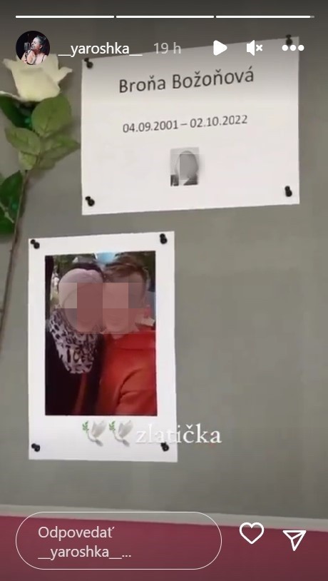 Superstáristka Miriam Jarošová prišla pri tragédii o spolužiačku.