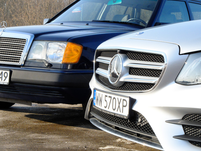 1_MW Mercedes klasy E - W213 Kombi (S213) i W124 Kombi (S124)