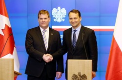 Szefowie MSZ Polski i Kanady rozmawiali o sytuacji na Ukrainie