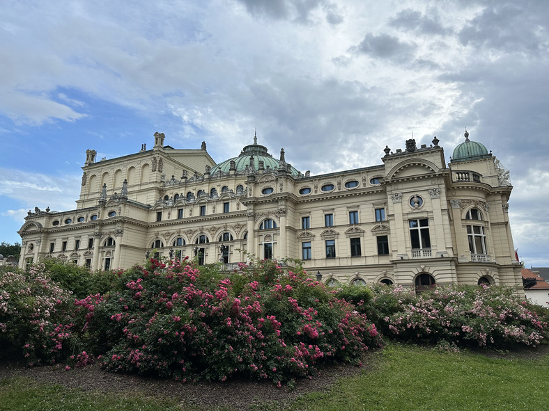 Teatr im. Juliusza Słowackiego od strony Plant