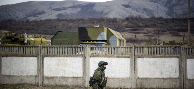 Na granicy Krymu ostrzelano ukraiński samolot