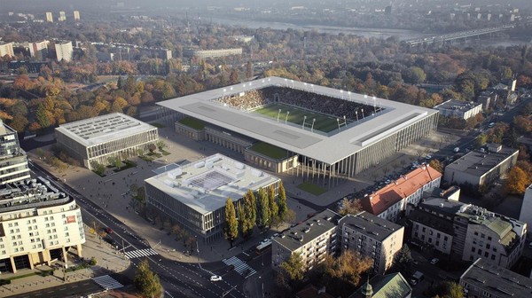  Stadion na 16 tys. i hala na 2 tys. powstaną w Warszawie. To ma odmienić Konwiktorską