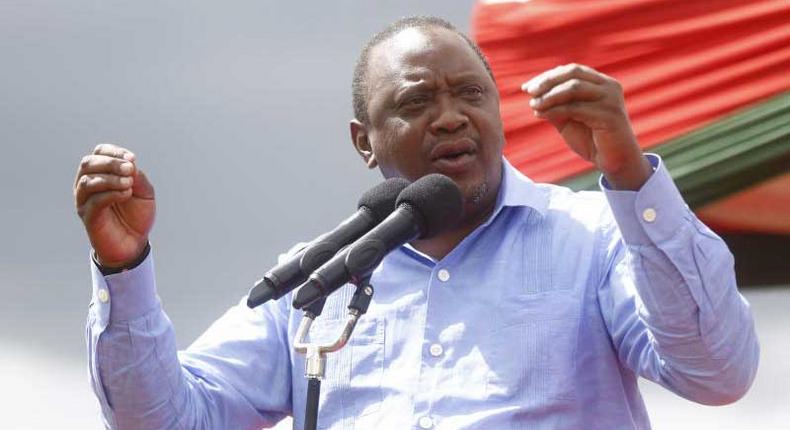 File image of President Uhuru Kenyatta