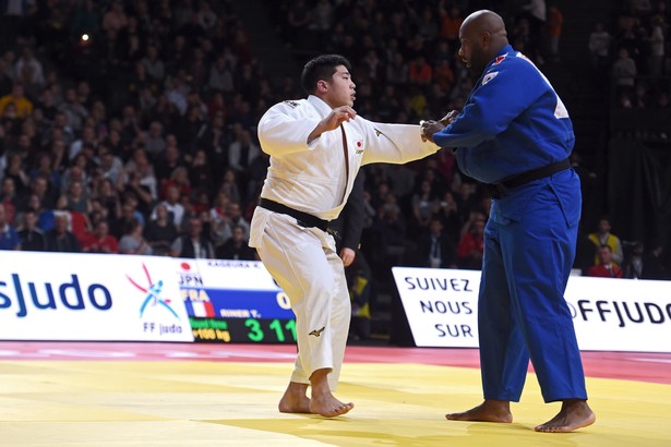 Teddy Riner i Kokoro Kageura