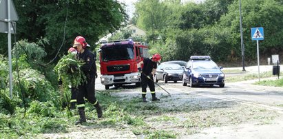 Nawałnica nad Lublinem. Są spore utrudnienia w mieście