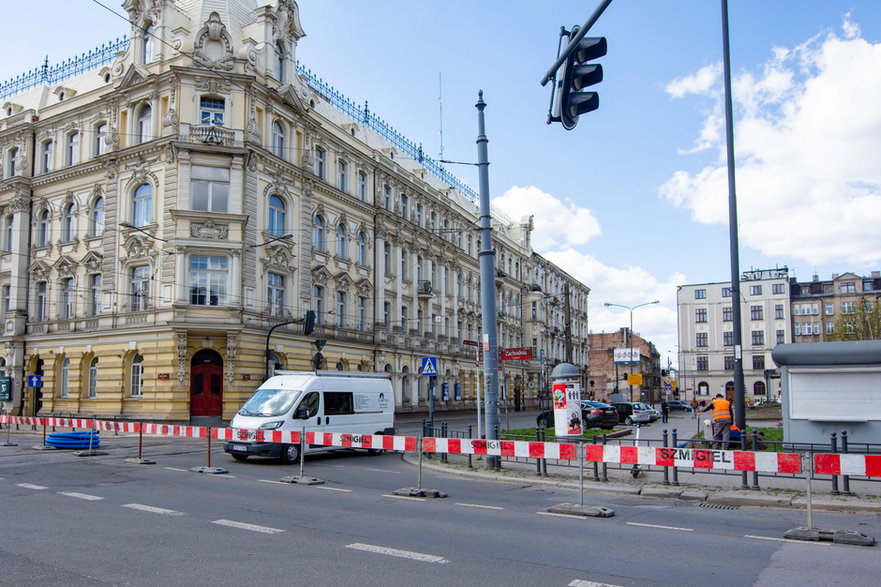 Budowa stacji Łódź Śródmieście