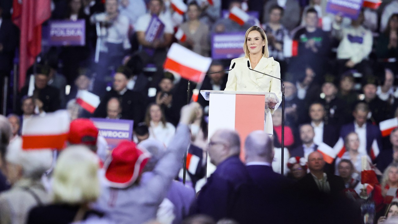 Marta Nawrocka przemówiła: mój mąż składa się z trzech elementów