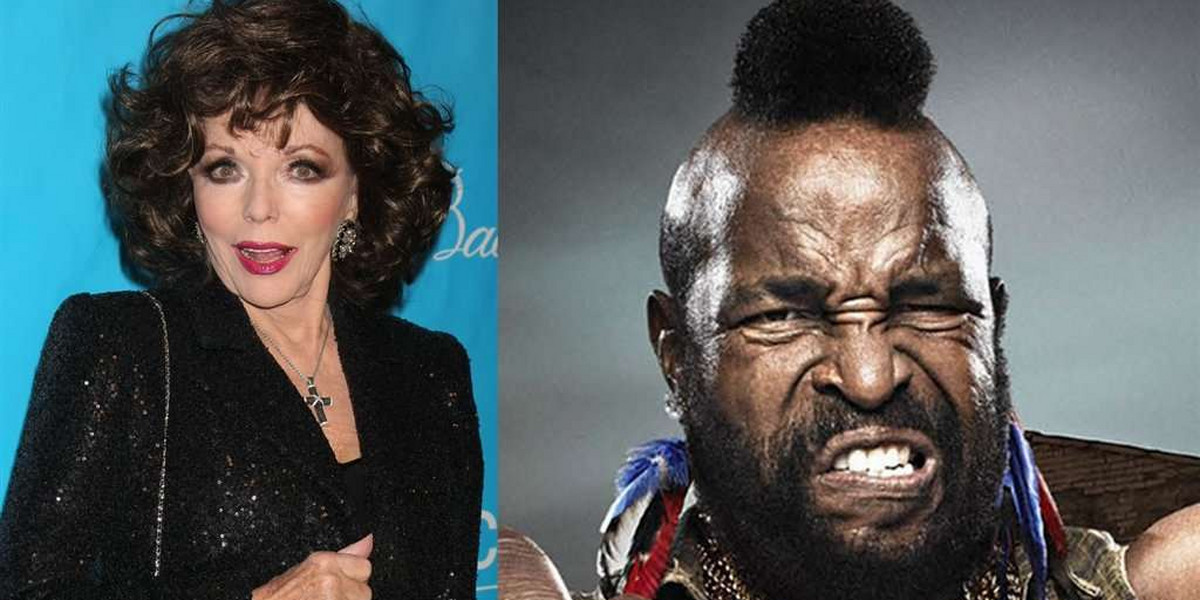 Joan Collins reklama Snickers 2012