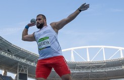 Michał Haratyk na mitingu Diamentowej Ligi w Eugene pobił rekord Polski w pchnięciu kulą