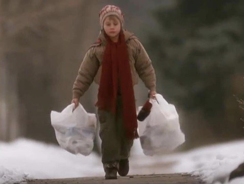 Macaulay Culkin ako Kevin McCallister.