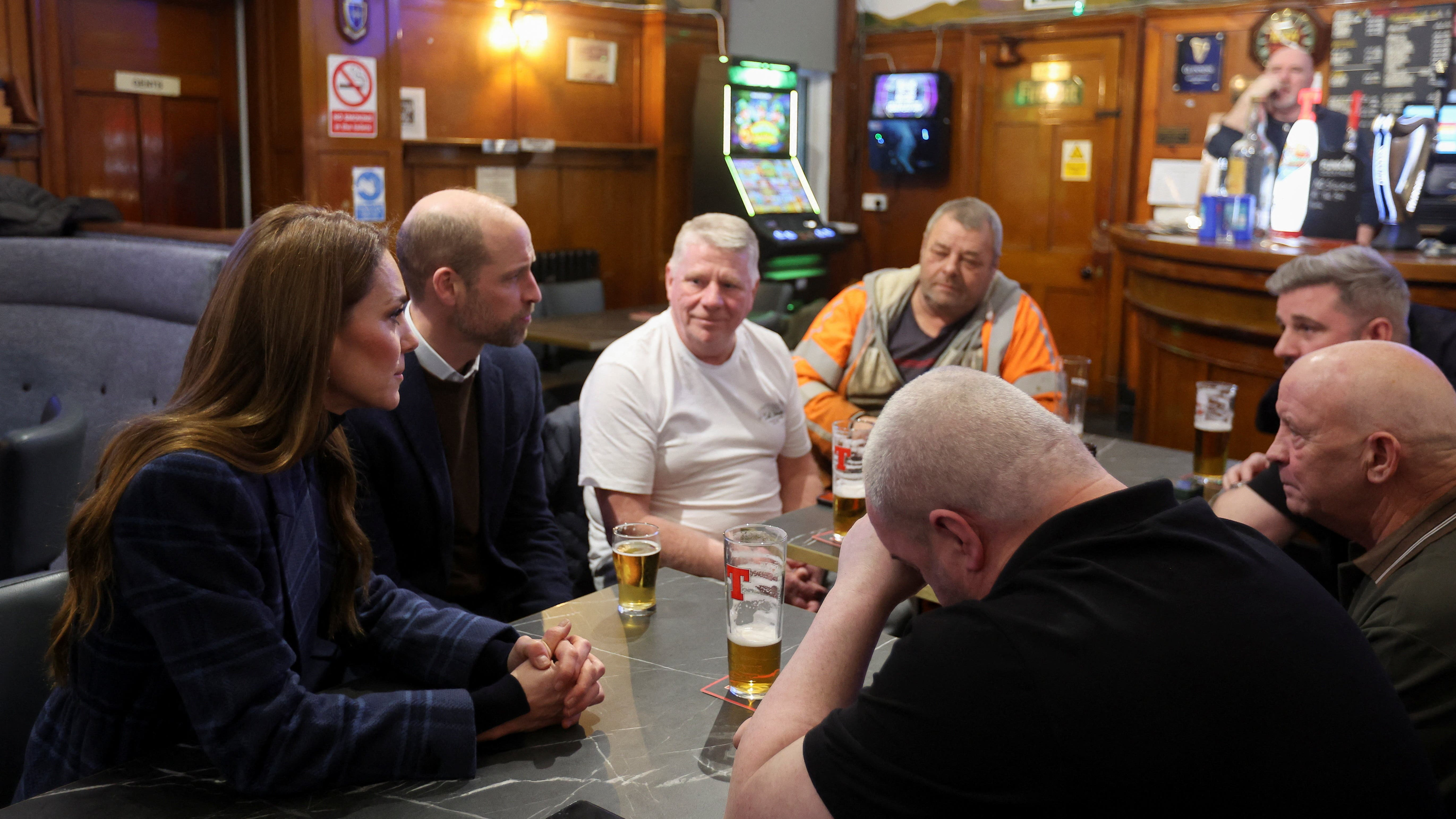 95% to charity: William and Kate visit Scotland's rare community-run pub