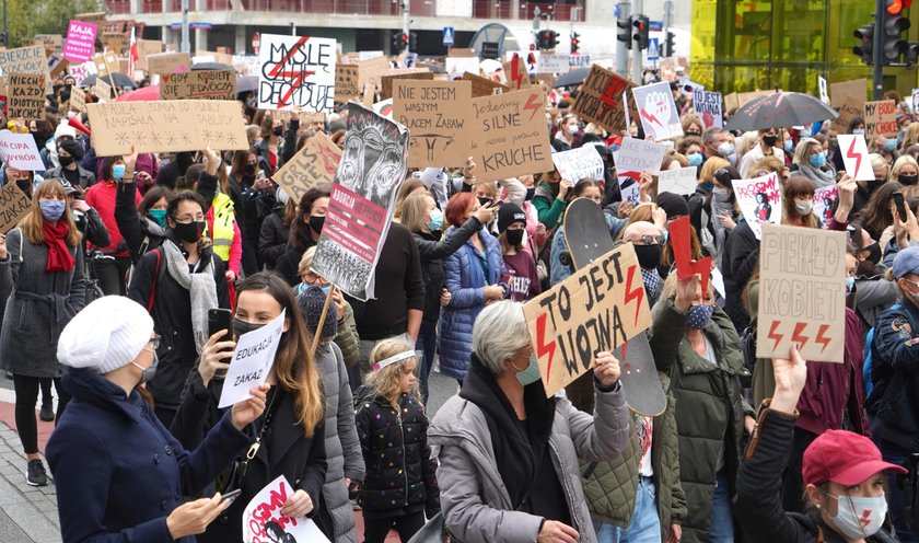 Protesty kobiet w Polsce