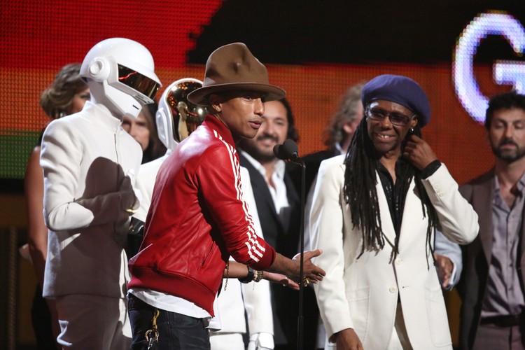 Pharrell Williams i Daft Punk na gali Grammy
