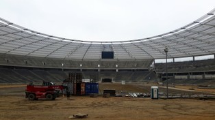 Największy dach w Europie. Stadion Śląski powstaje w bólach [ZDJĘCIA]