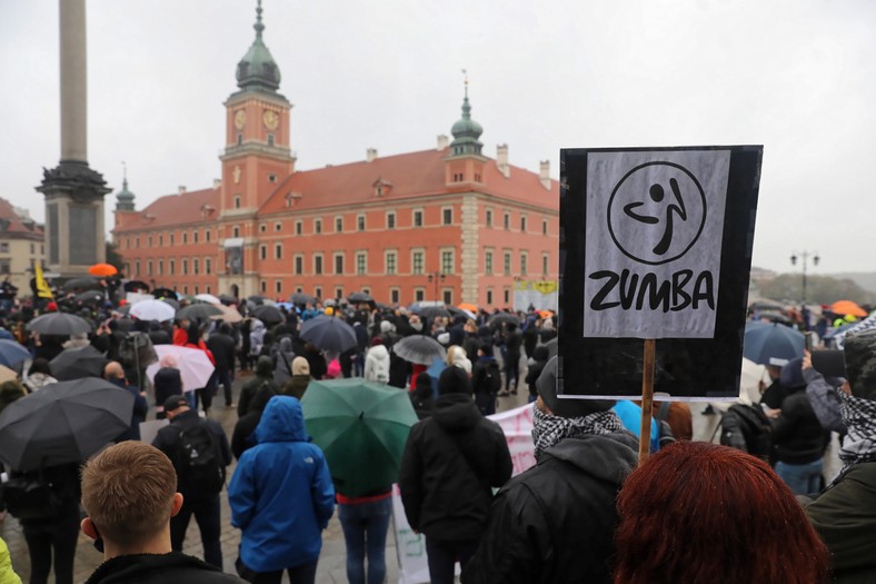 protest branży fitness