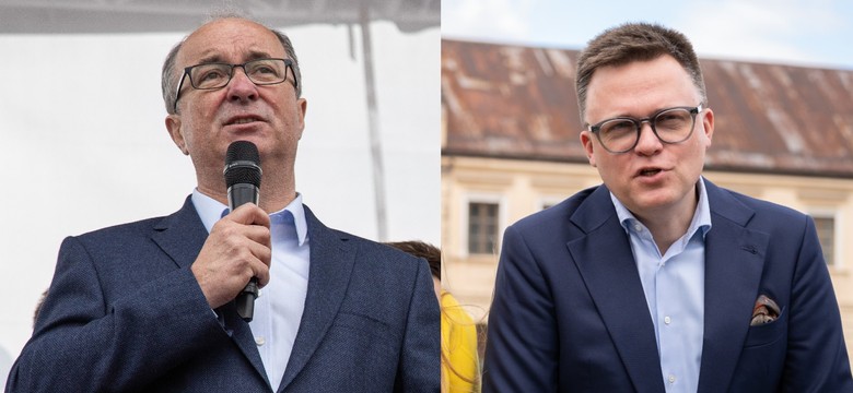 Czarzasty o marszałku Sejmu: "Na miejscu Hołowni bym się pięć razy zastanowił"