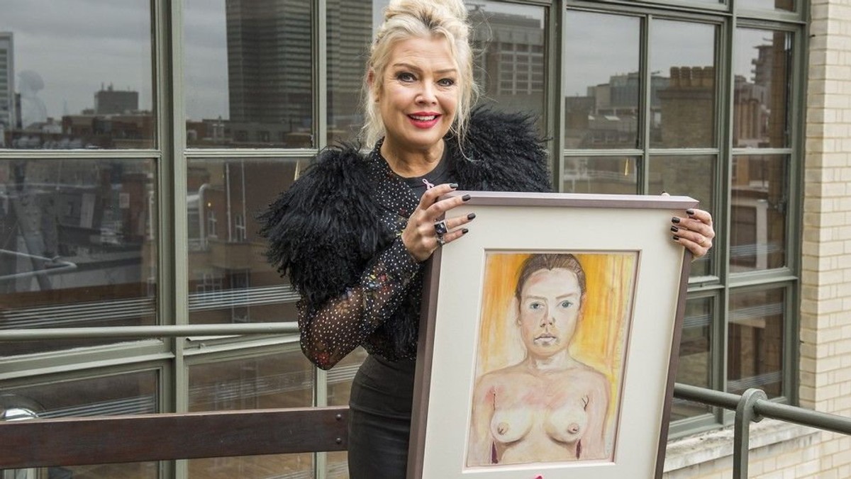 Kim Wilde i jej nagi portret