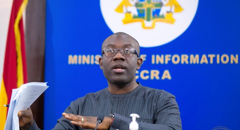 Information Minister, Kojo Oppong Nkrumah