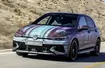 VW Golf (ósma generacja; od 2019 r.; wersja po modernizacji z 2024 r.; samochód w kamuflażu)