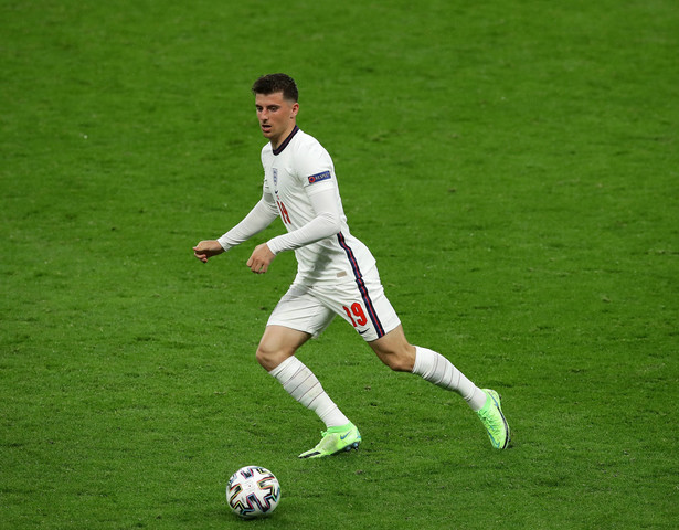 Anglik Mason Mount podczas meczu ze Szkocją