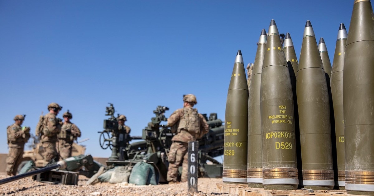 The US has given Ukraine nearly a million 155 mm artillery shells. Now ...