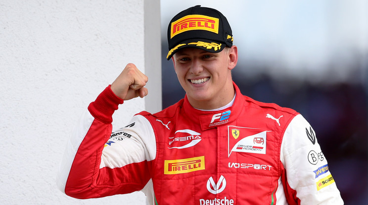 A hétszeres Forma–1-es világbajnok, Michael Schumacher fia, Mick jövőre még az F2-ben versenyez, aztán 2021-től jöhet a királykategória / Fotó: Getty Images