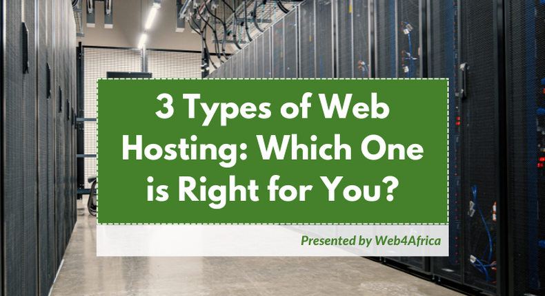 3 Types of Web Hosting Which One is Right for You