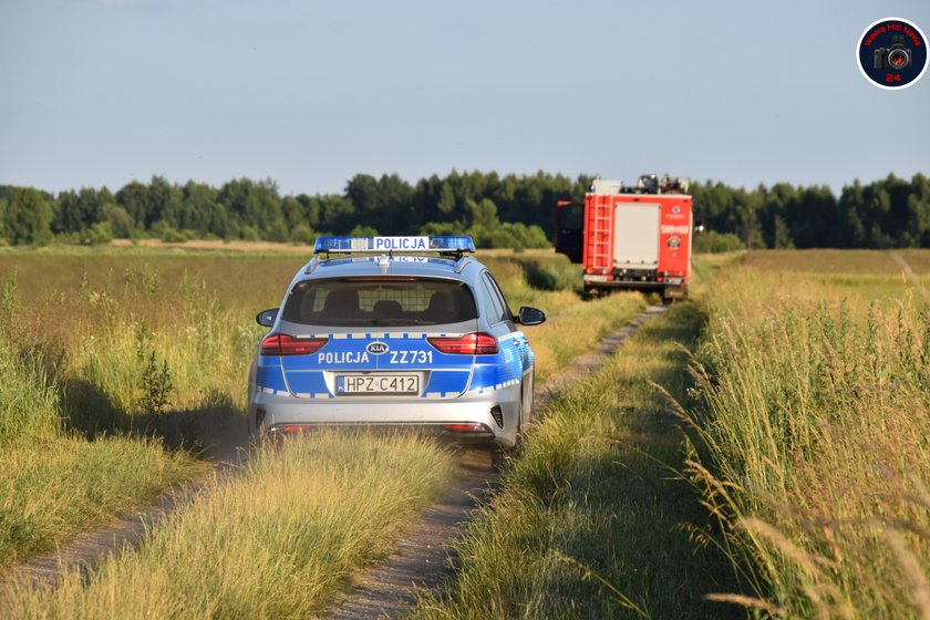 Groźny wypadek podczas lądowania awionetki na Mazowszu