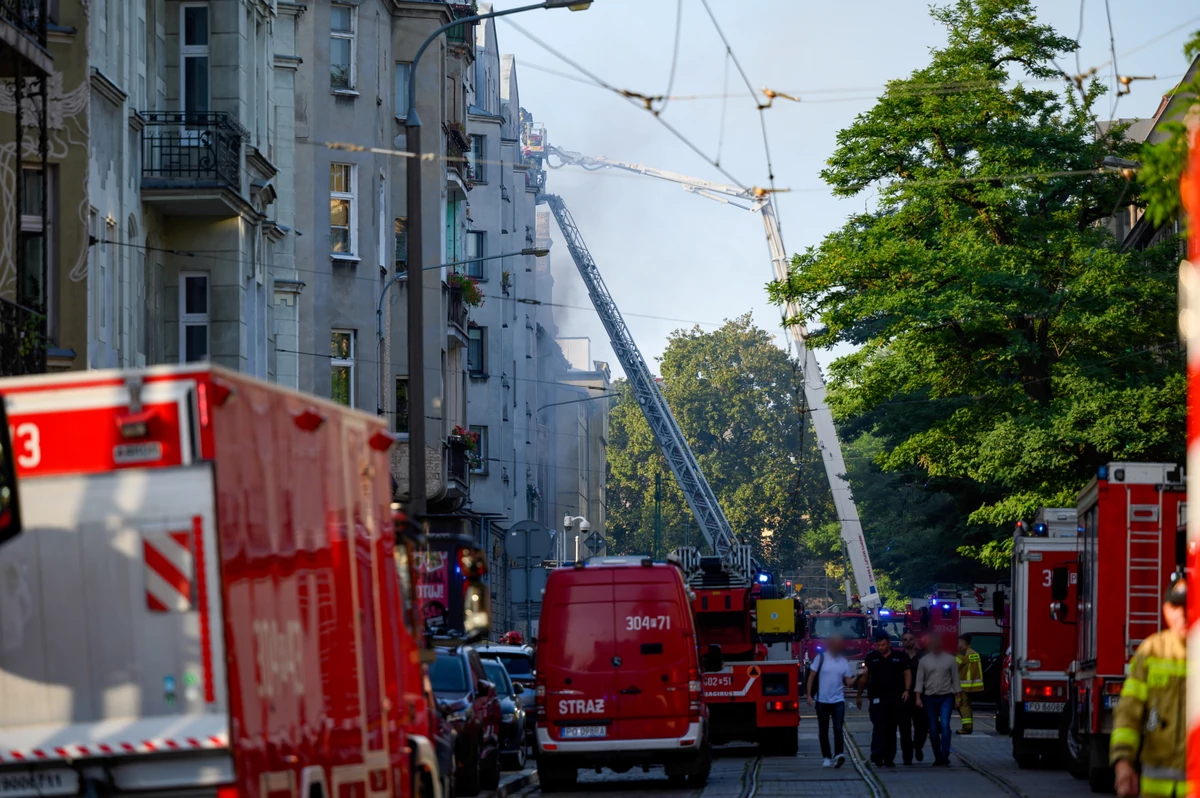  Pożar kamienicy w Poznaniu. Prezydent miasta przekazał nowe informacje