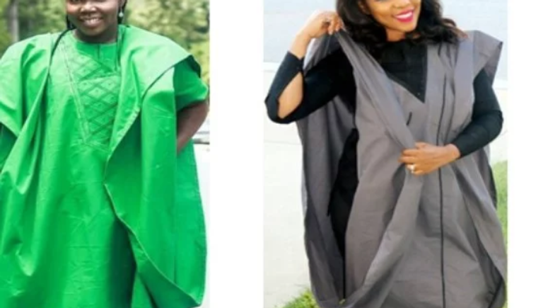 female agbada gown