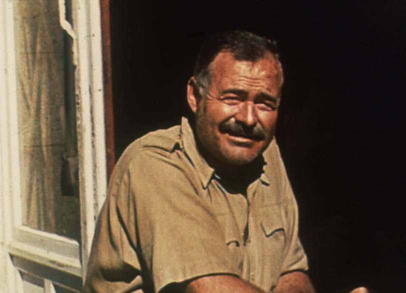 Ernest Hemingway w 1944 r.