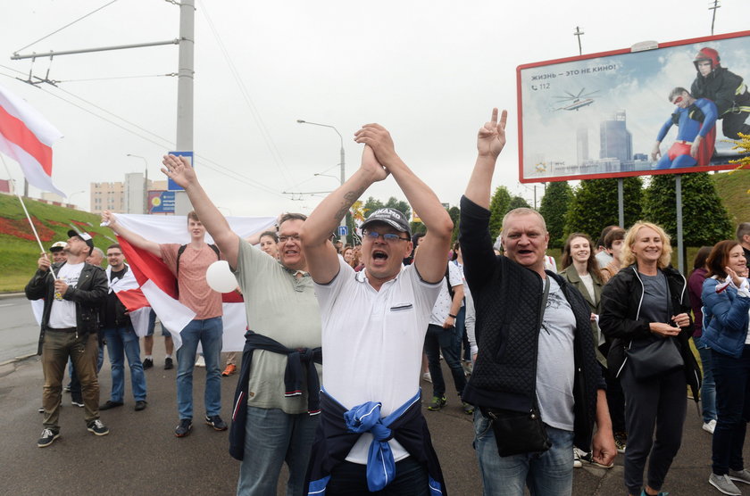 Protesty na Białorusi