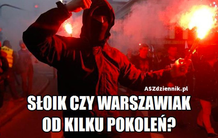 Memy z marszu niepodległości