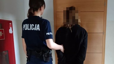 Wydawało się, że to zwykły wypadek. Kierująca pogryzła policjantów