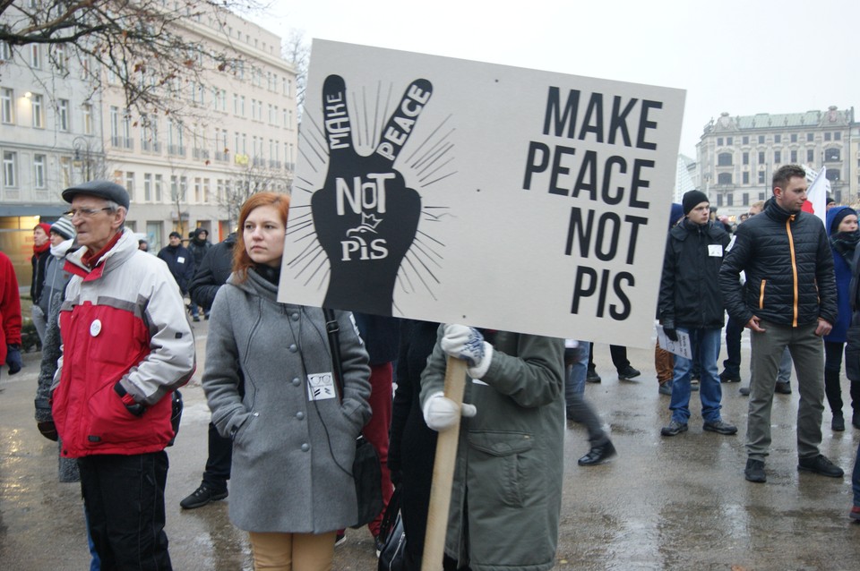 Protest student+-w w Poznaniu, fot. Glanc2