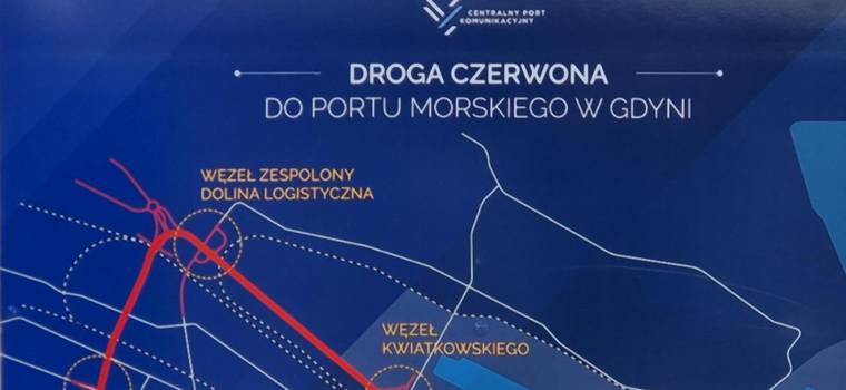 Droga Czerwona do portu morskiego w Gdyni. Ruszył pierwszy etap inwestycji