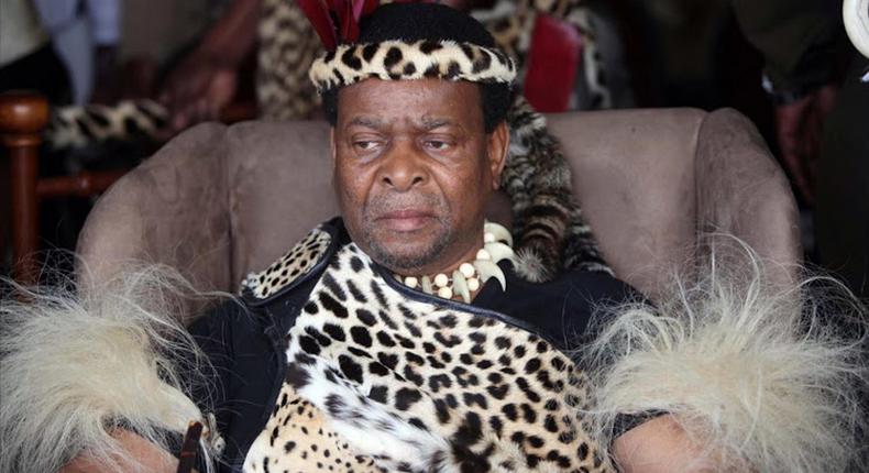 Angry Zulu king calls for castration of rapists as one person is raped every 15 minutes