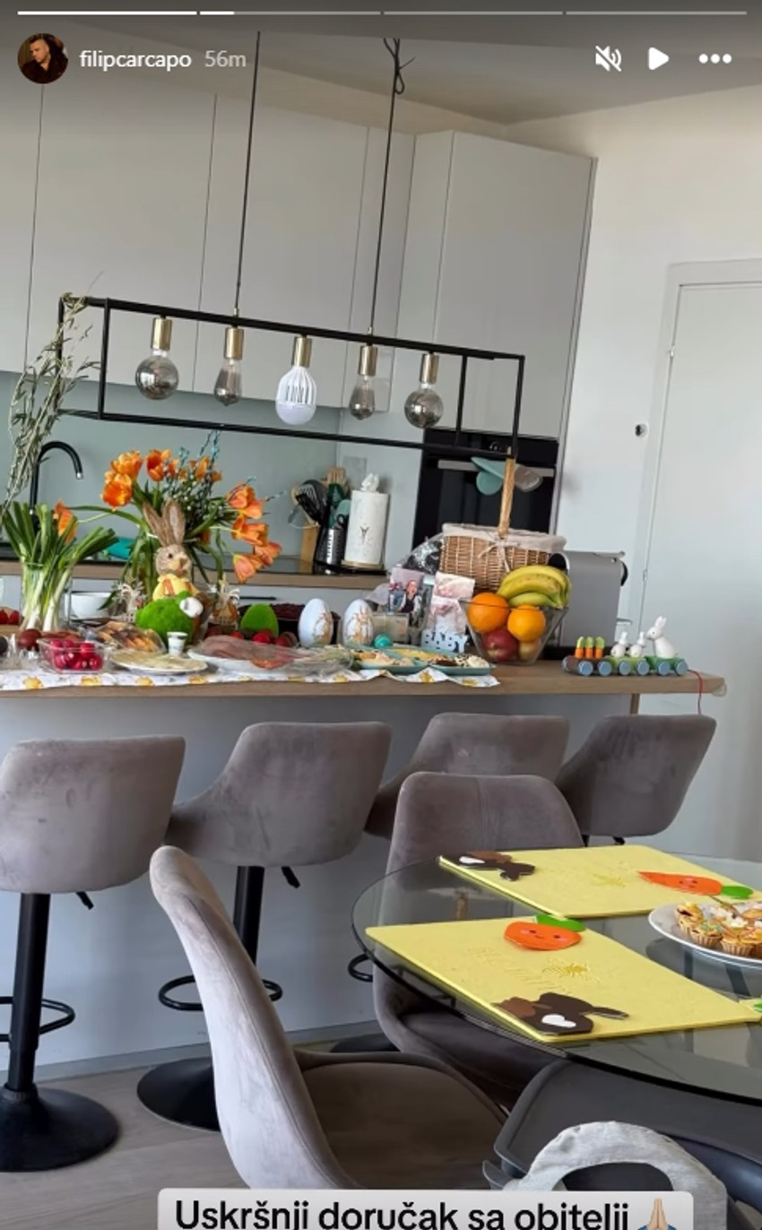 Filip Car za ćerku Leonu spremio uskrs iz najlepše bajke:Zeke, jaja, leptirići,kolači
