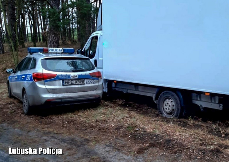 Skradziony Fiat Ducato zatrzymany przez lubuskich policjantów