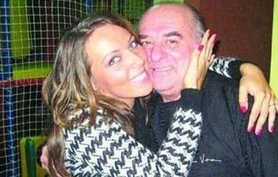 Miki Jevremović sa ćerkom Jelenom