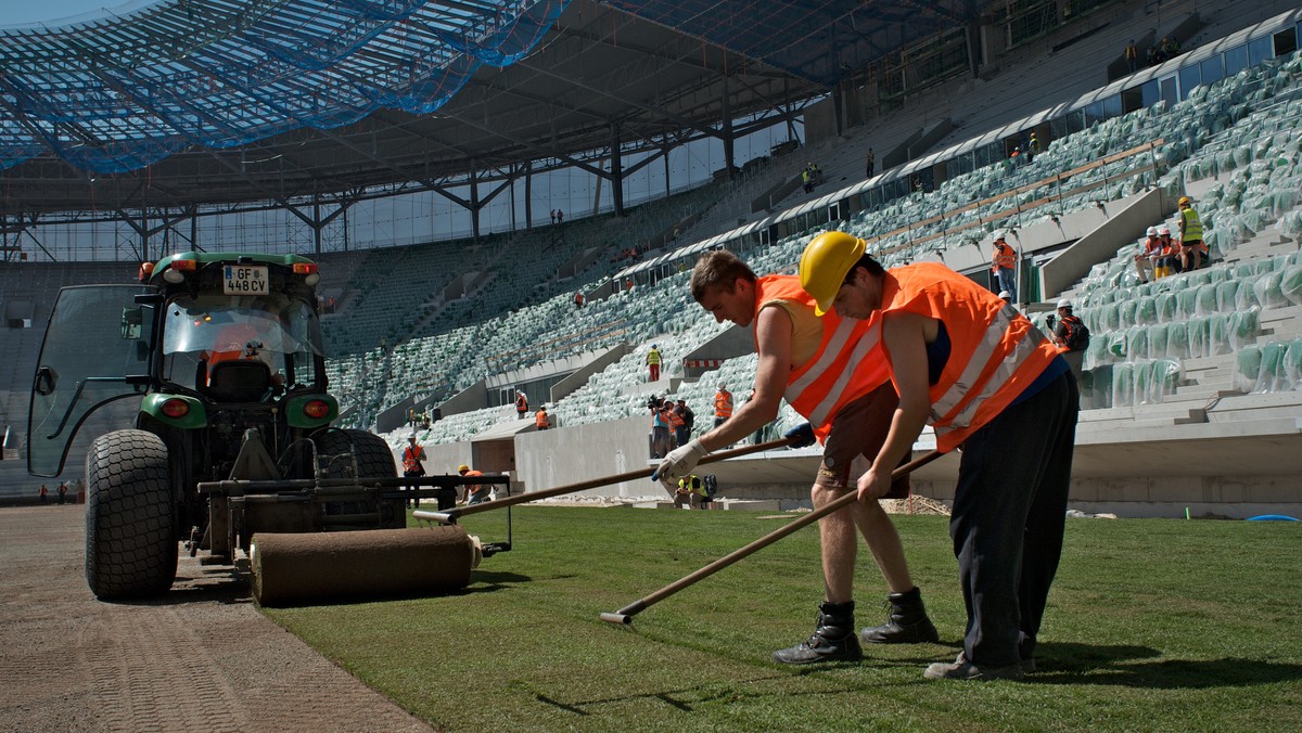 Wrocławski stadion prawie gotowy