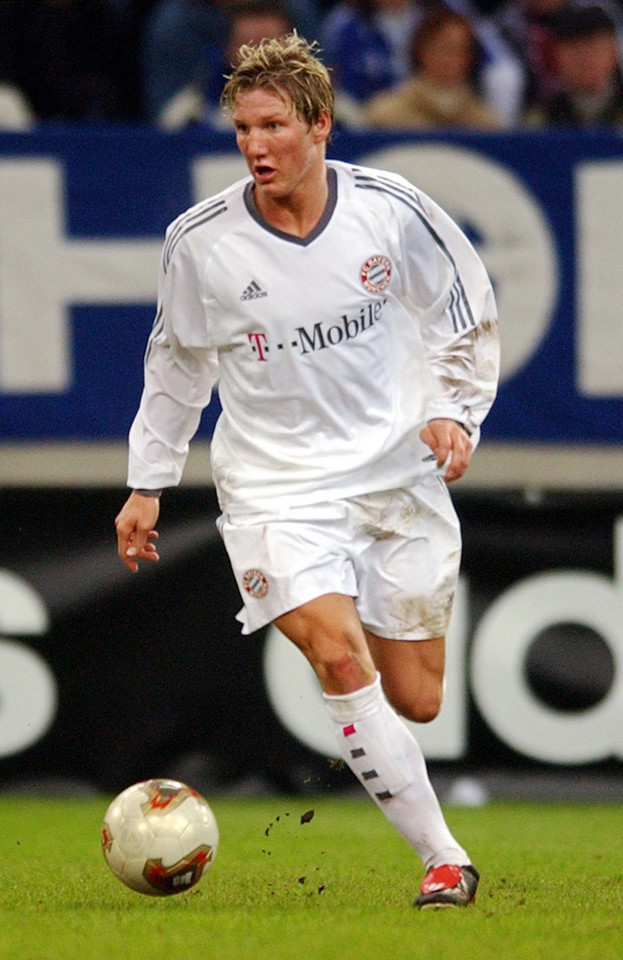 Bastian Schweinsteiger (ur. pierwszego sierpnia 1984), rok 2003